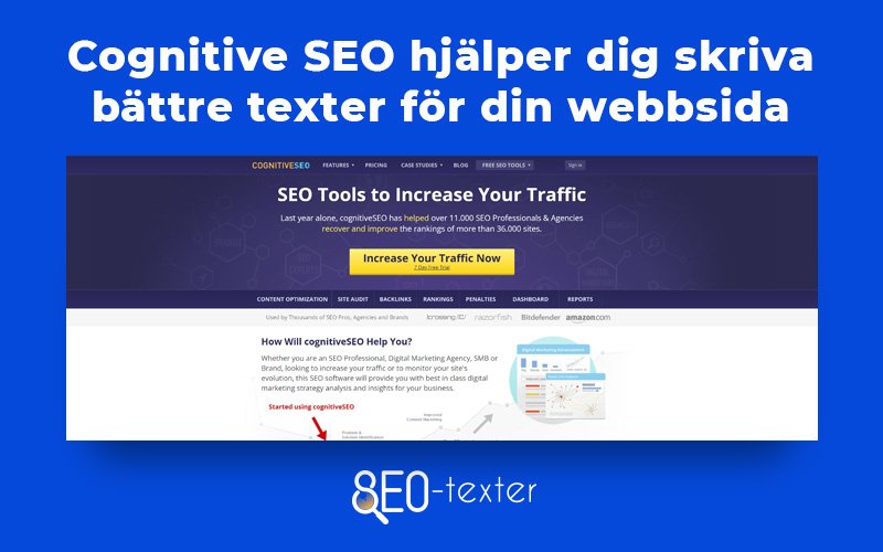 Cognitive SEO hjalper dig skriva battre texter for din webbsida