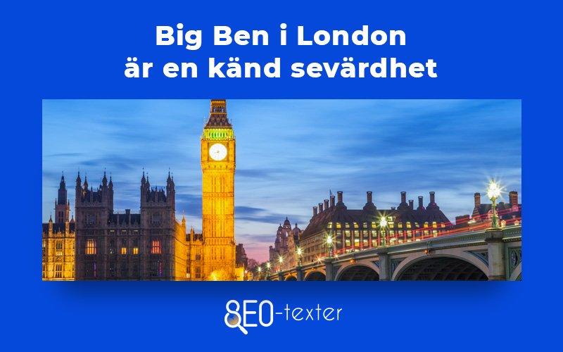 Big Ben i London