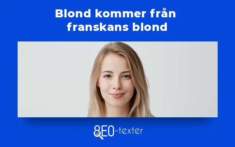 Blond