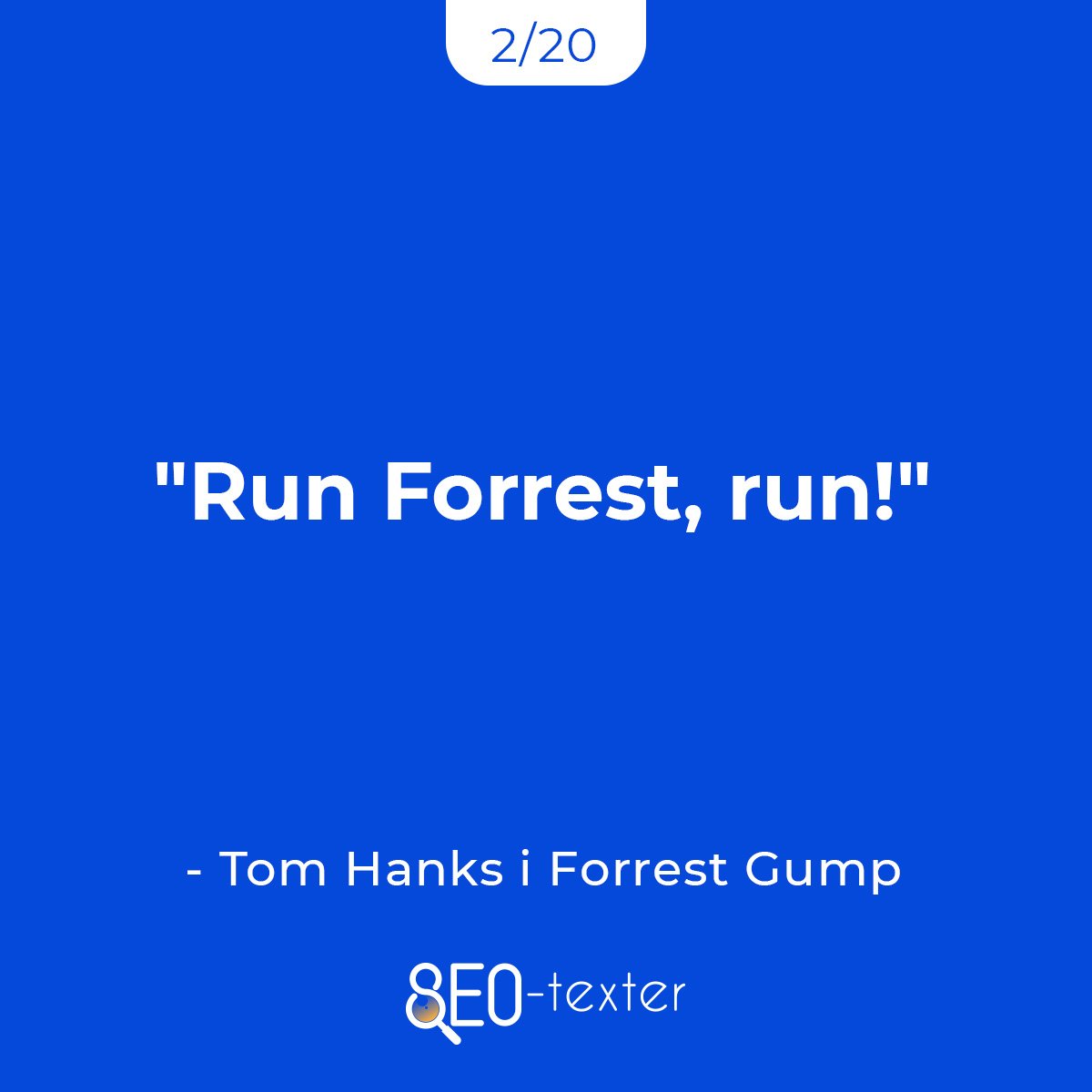 Run Forrest run