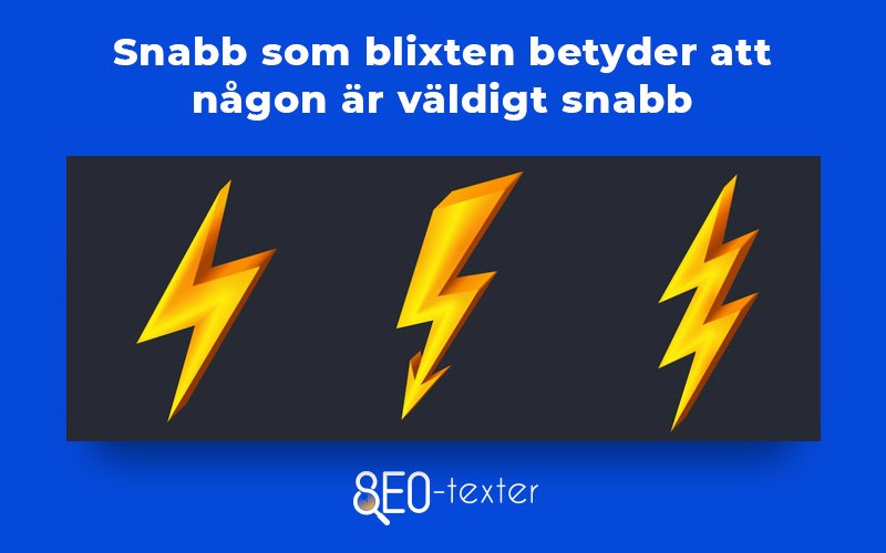 Snabb som